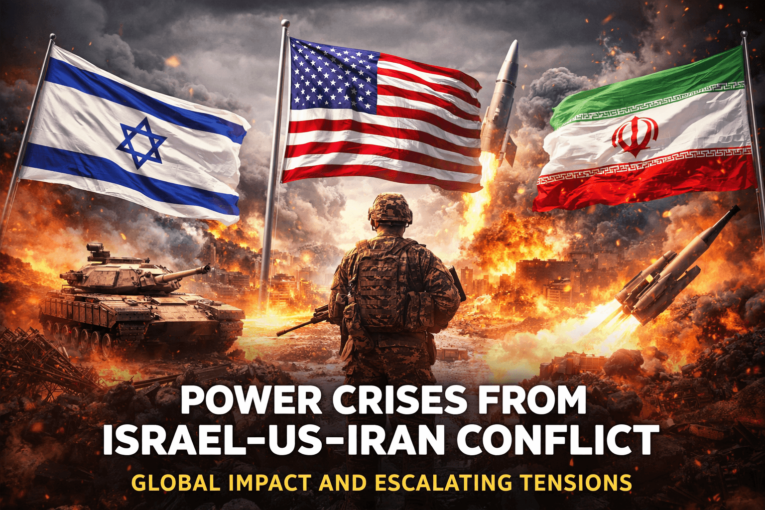 Global Power Crisis 2026: How the Israel–US–Iran Conflict is Disrupting Energy and Stability Worldwide