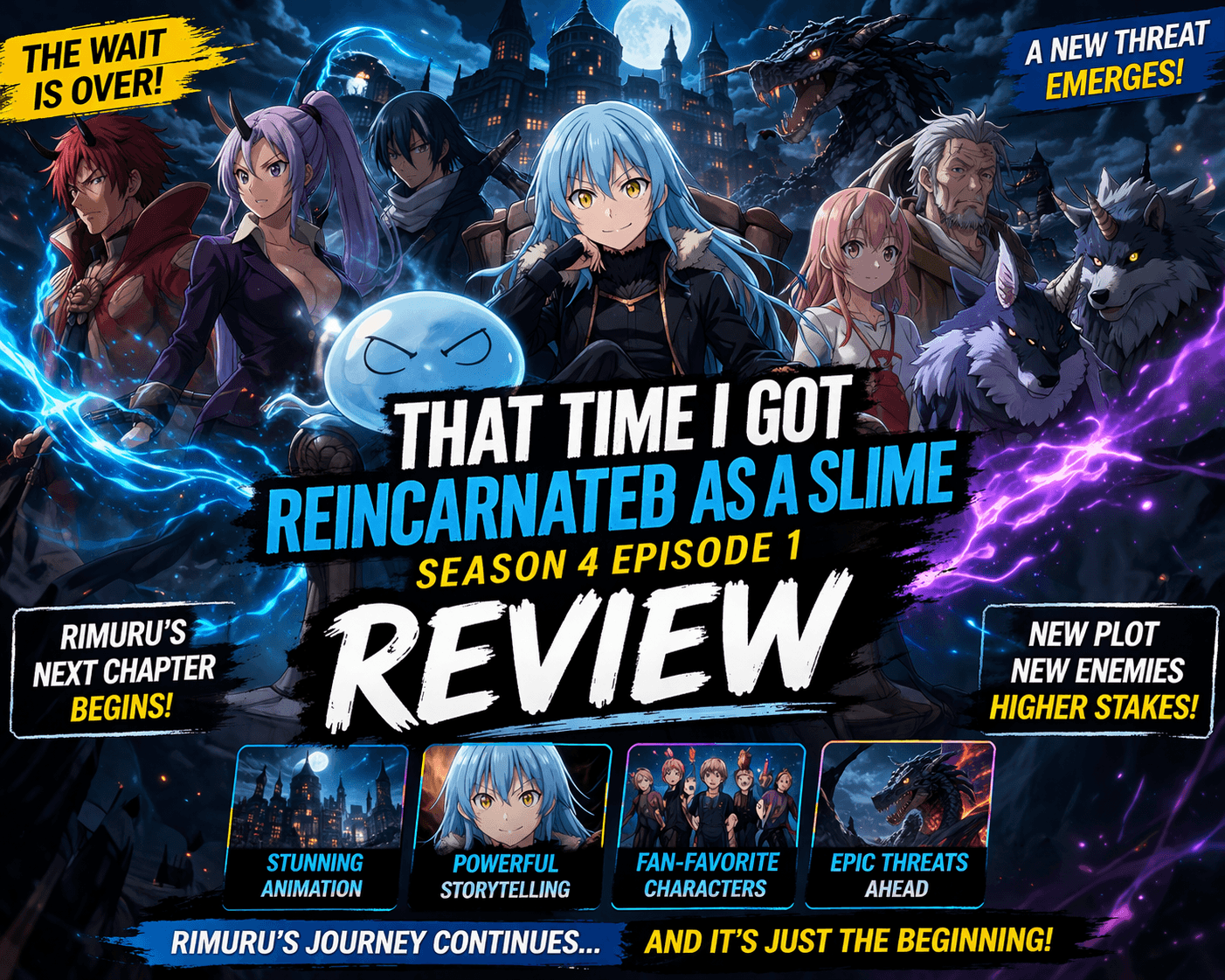 That Time I Got Reincarnated as a Slime Season 4 Episode 1 Review: A Powerful Return Begins